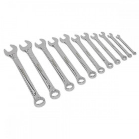 Sealey Combination Spanner Set 11pc Imperial