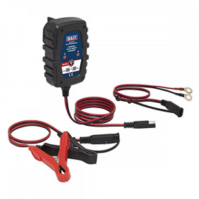 Sealey Compact Auto Smart Charger 1A 6/12V