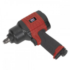 Sealey Composite Air Impact Wrench 1/2"Sq Drive Twin Hammer