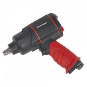 Sealey Composite Air Impact Wrench 1/2"Sq Drive Twin Hammer