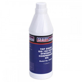 Sealey Compressor Oil Fully Synthetic 1L
