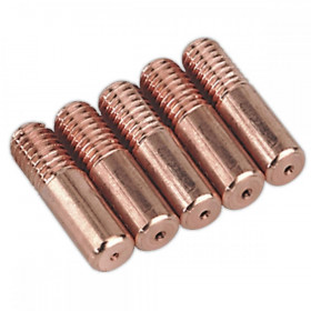 Sealey Contact Tip 0.6mm MB14 Pack of 5