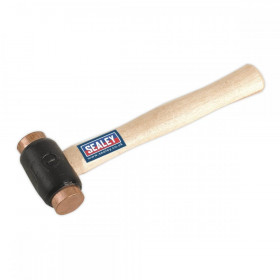 Sealey Copper Faced Hammer 1.75lb Hickory Shaft