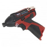 Sealey Cordless Impact Driver 1/4"Hex Drive 80Nm 12V Lithium-ion - Body Only