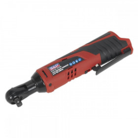 Sealey Cordless Ratchet Wrench 3/8"Sq Drive 12V Lithium-ion - Body Only