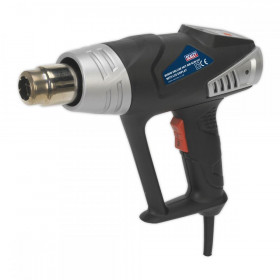 Sealey Deluxe Hot Air Gun Kit with LED Display 2000W 80-600 degC