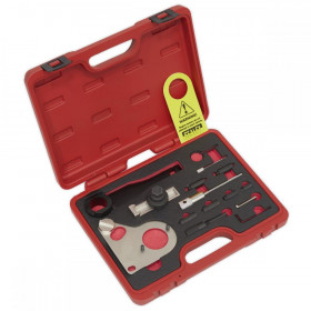 Sealey Diesel Engine Timing Tool Kit - Renault, Mercedes, Nissan, GM 1.6D, 2.0, 2.3 dCi, CDTi - Chain Drive