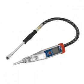 Sealey Digital Tyre Inflator 0.5m Hose with Push-On Connector