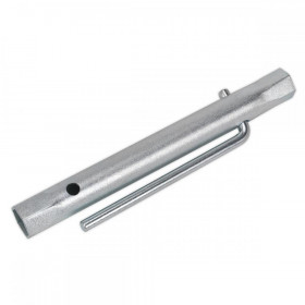 Sealey Double End Long Reach Spark Plug Box Spanner 16/18mm with L-Bar