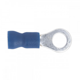 Sealey Easy-Entry Ring Terminal dia 5.3mm (2BA) Blue Pack of 100