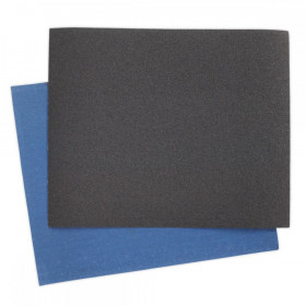Sealey Emery Sheet Blue Twill 230 x 280mm 40Grit Pack of 25