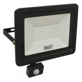 Sealey Extra Slim Floodlight with PIR Sensor 100W SMD LED