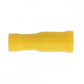 Sealey Female Socket Terminal dia 5mm Yellow Pack of 100