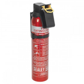 Sealey Fire Extinguisher 0.6kg Dry Powder - Disposable