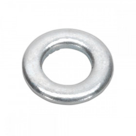 Sealey Flat Washer M5 x 10mm Form A Zinc Pack of 100