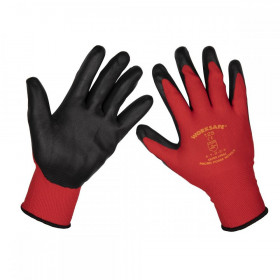 Sealey Flexi Grip Nitrile Palm Gloves (X-Large) - Pair