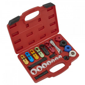 Sealey Fuel & Air Conditioning Disconnection Tool Kit 21pc