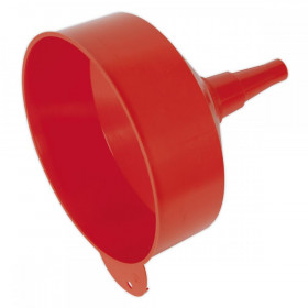 Sealey Funnel Large dia 250mm Fixed Spout with Filter