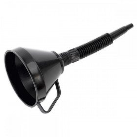 Sealey Funnel with Flexible Spout & Filter dia 160mm