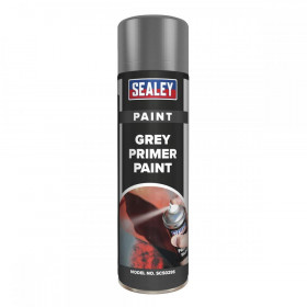Sealey Grey Primer Paint 500ml
