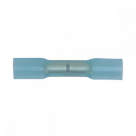 Sealey Heat Shrink Butt Connector Terminal dia 5.8mm Blue Pack of 100
