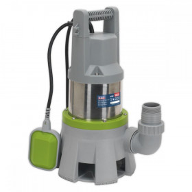 Sealey High Flow Submersible Stainless Dirty Water Pump Automatic 417L/min 230V