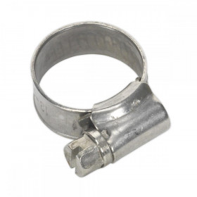 Sealey Hose Clip Stainless Steel dia 13-19mm Pack of 10