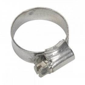 Sealey Hose Clip Stainless Steel dia 16-27mm Pack of 10