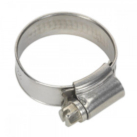Sealey Hose Clip Stainless Steel dia 22-32mm Pack of 10