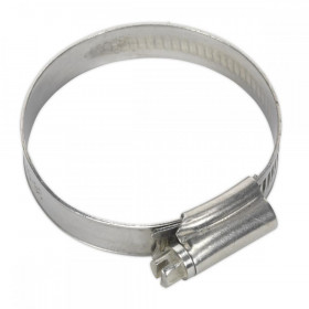Sealey Hose Clip Stainless Steel dia 38-57mm Pack of 10