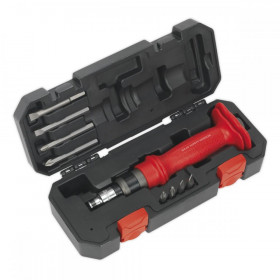 Sealey Impact Driver Set 10pc Heavy-Duty Protection Grip