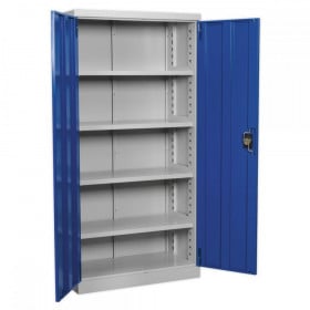 Sealey Industrial Cabinet 4 Shelf 1800mm
