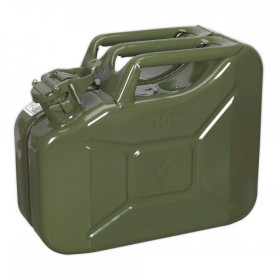 Sealey Jerry Can 10L - Green