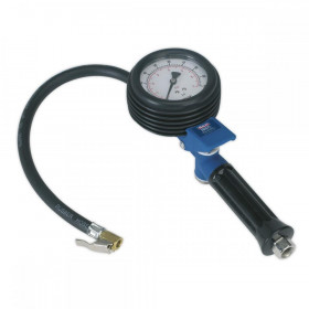 Sealey Jumbo Tyre Inflator with Clip-On Connector
