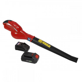 Sealey Leaf Blower Cordless 20V with 2Ah Battery & Charger