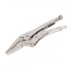 Sealey Locking Pliers Long Nose 170mm 0-50mm Capacity