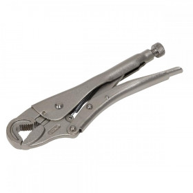 Sealey Locking Pliers Round Jaws 235mm 0-50mm Capacity