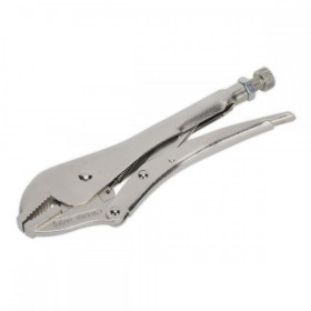 Sealey Locking Pliers Straight Jaws 230mm 0-45mm Capacity