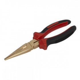Sealey Long Nose Pliers 200mm Non-Sparking