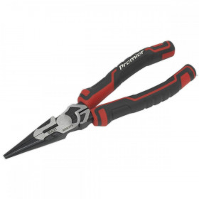 Sealey Long Nose Pliers High Leverage 200mm
