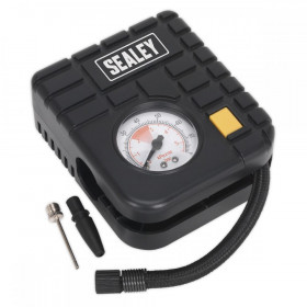 Sealey Micro Air Compressor with Work Light 12V