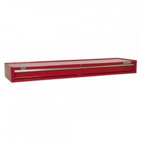 Sealey Mid-Box 1 Drawer with Ball Bearing Slides Heavy-Duty - Red