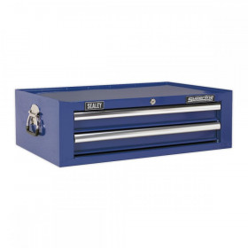 Sealey Mid-Box 2 Drawer with Ball Bearing Slides - Blue