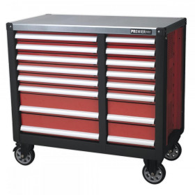 Sealey Mobile Workstation 16 Drawer with Ball Bearing Slides
