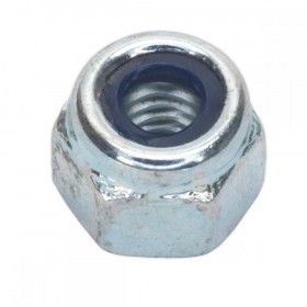 Sealey Nylon Lock Nut M5 Zinc Pack of 100