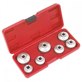 Sealey Oil Filter Cap Wrench Set 7pc
