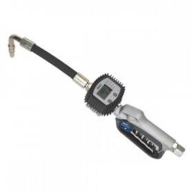 Sealey Oil Hose End Gun with Digital Meter