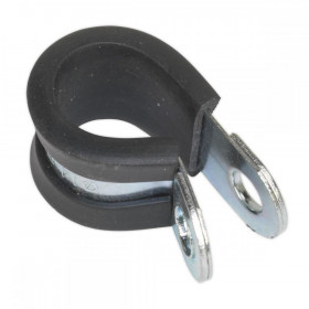 Sealey P-Clip Rubber Lined dia 13mm Pack of 25