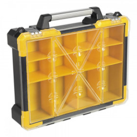 Sealey Parts Storage Case with 12 Removable Compartments