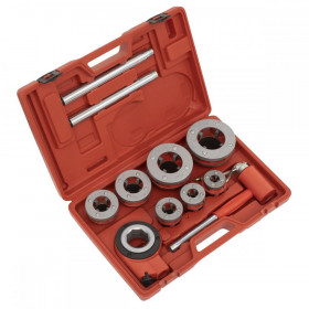 Sealey Pipe Threading set 7pc 3/8" - 2"BSPT